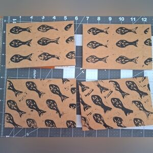 CUSTOM LINOCUT CARDS